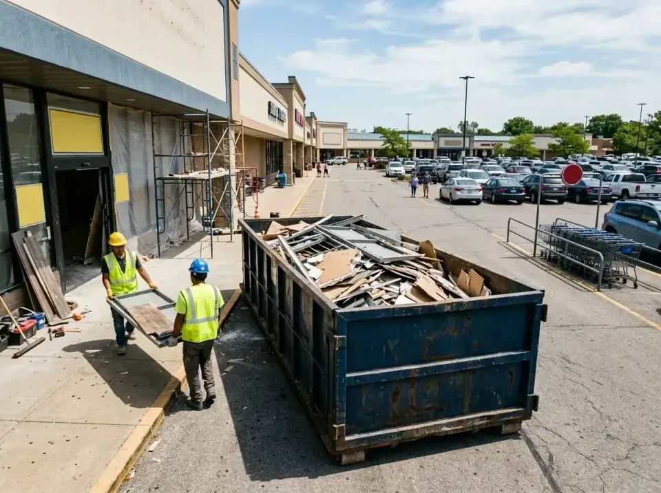 retail-store-renovation-debris-003 — frequently asked questions, Roll-off Dumpster Rentals in Millis-Clicquot, MA